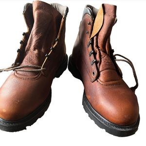 Men's Brown Leather Boots
